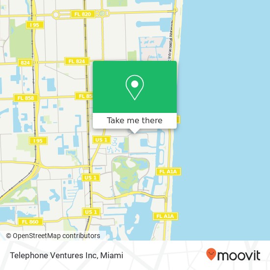 Mapa de Telephone Ventures Inc