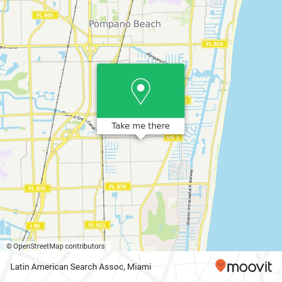 Latin American Search Assoc map
