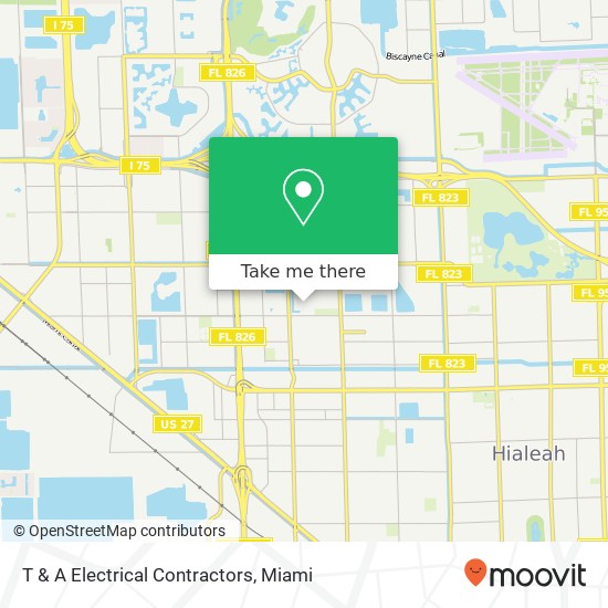 Mapa de T & A Electrical Contractors