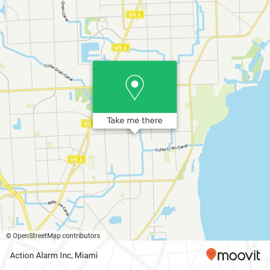 Action Alarm Inc map
