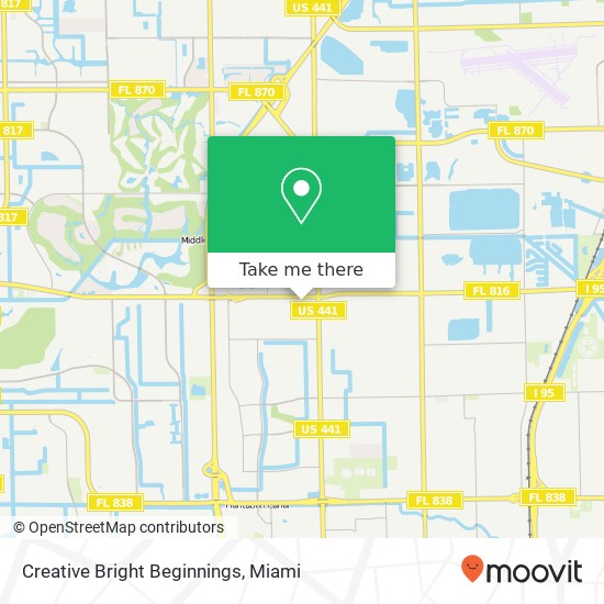 Mapa de Creative Bright Beginnings