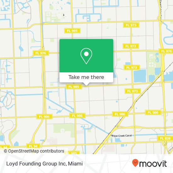 Loyd Founding Group Inc map