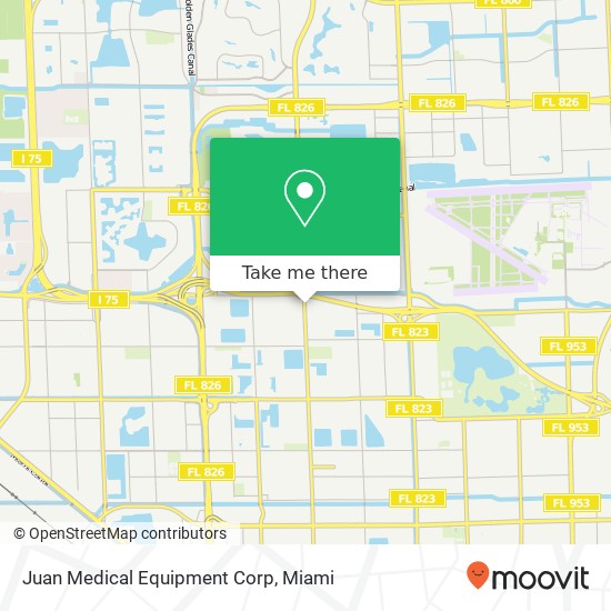 Mapa de Juan Medical Equipment Corp