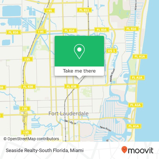 Seaside Realty-South Florida map