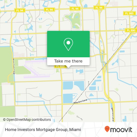 Home Investors Mortgage Group map