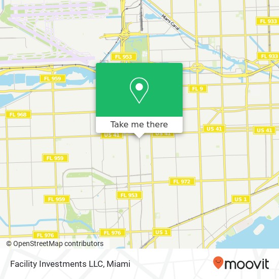Facility Investments LLC map