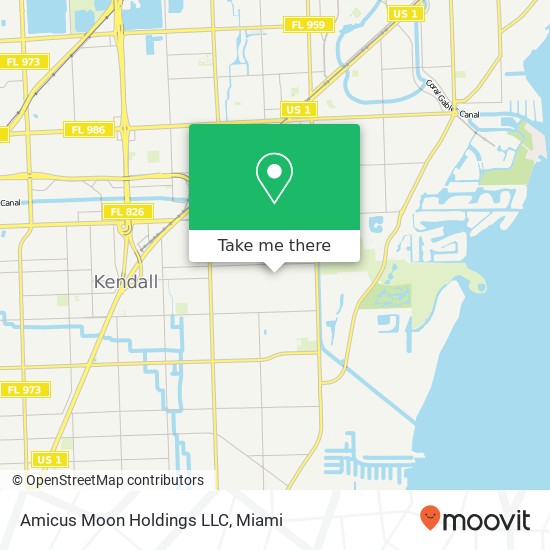 Mapa de Amicus Moon Holdings LLC