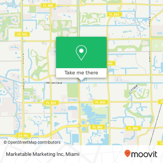 Mapa de Marketable Marketing Inc