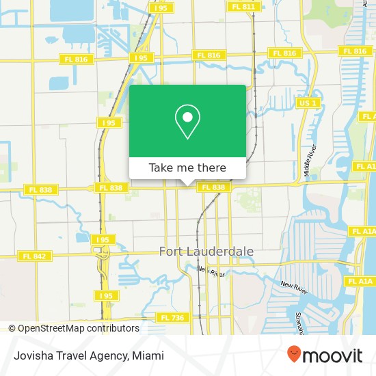 Mapa de Jovisha Travel Agency