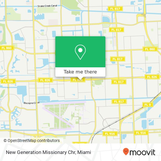 New Generation Missionary Chr map