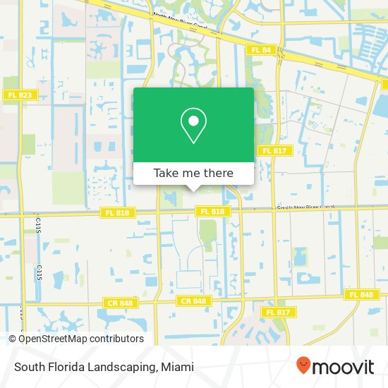 Mapa de South Florida Landscaping