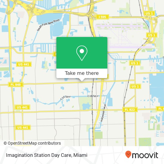 Imagination Station Day Care map