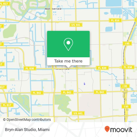 Bryn-Alan Studio map