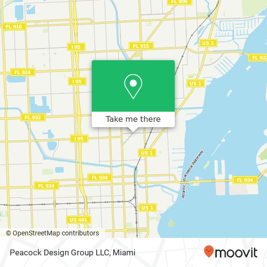 Mapa de Peacock Design Group LLC