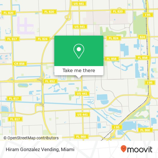 Hiram Gonzalez Vending map