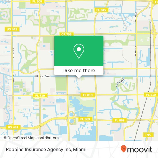 Mapa de Robbins Insurance Agency Inc