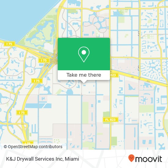 K&J Drywall Services Inc map