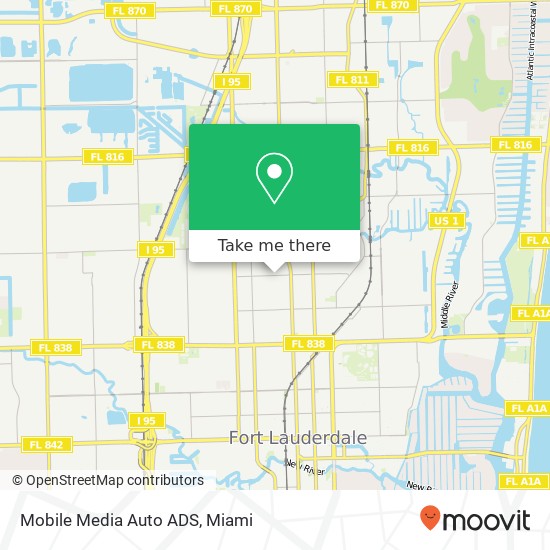 Mapa de Mobile Media Auto ADS