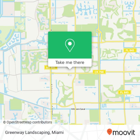 Mapa de Greenway Landscaping