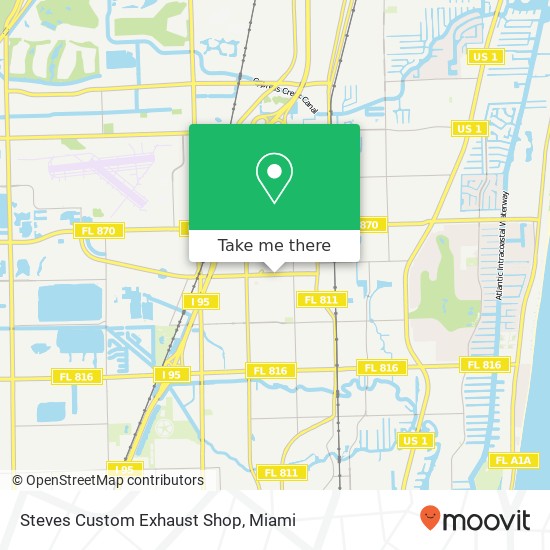 Steves Custom Exhaust Shop map