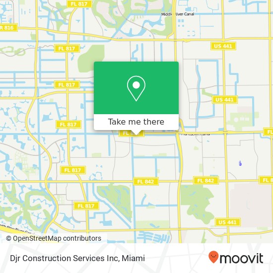 Djr Construction Services Inc map