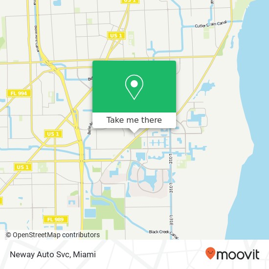 Mapa de Neway Auto Svc