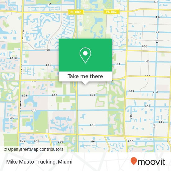 Mike Musto Trucking map