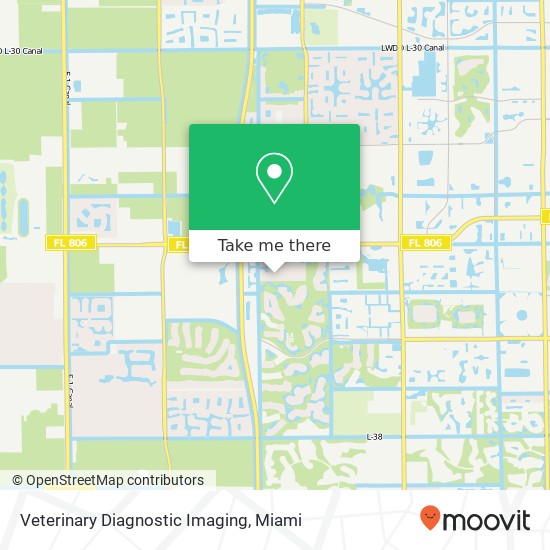 Mapa de Veterinary Diagnostic Imaging