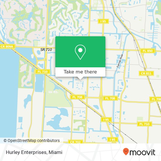 Hurley Enterprises map