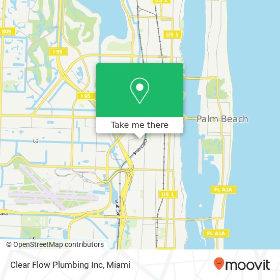 Clear Flow Plumbing Inc map