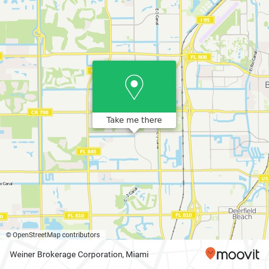 Mapa de Weiner Brokerage Corporation