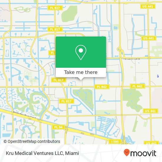 Mapa de Kru Medical Ventures LLC