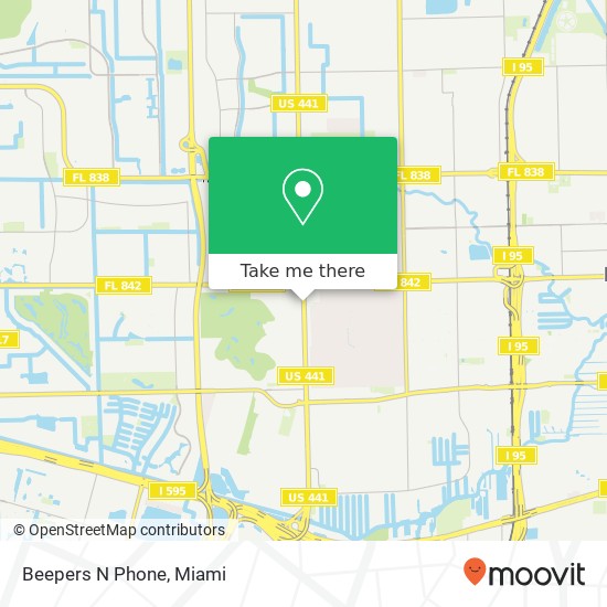 Mapa de Beepers N Phone