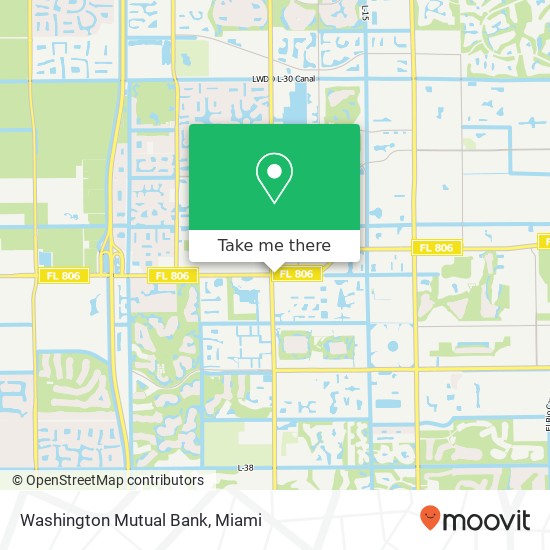 Washington Mutual Bank map