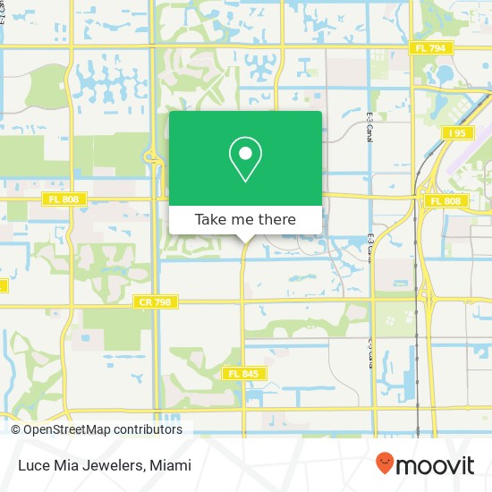 Mapa de Luce Mia Jewelers
