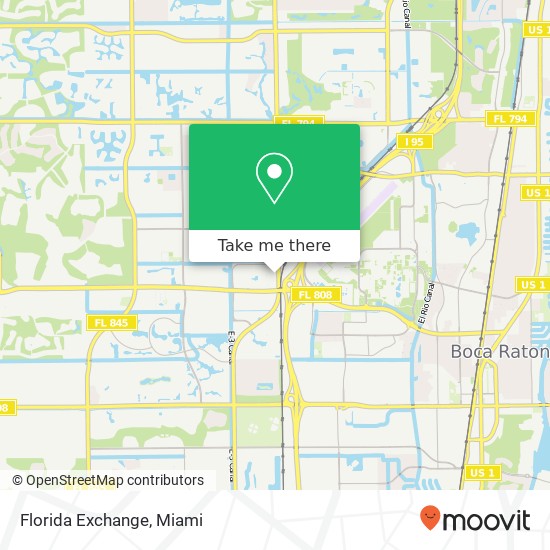 Florida Exchange map