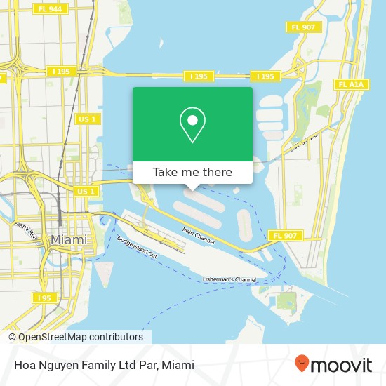 Hoa Nguyen Family Ltd Par map