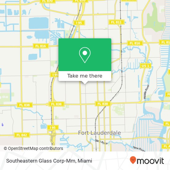 Southeastern Glass Corp-Mm map