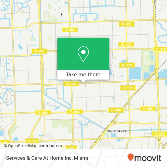 Services & Care At Home Inc map