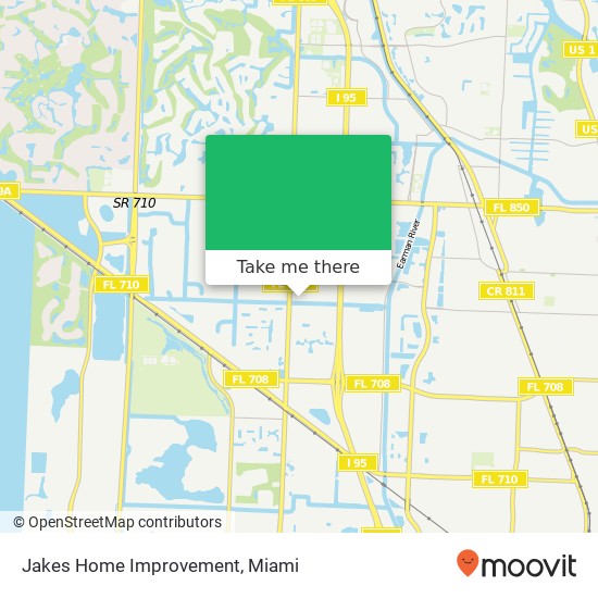 Mapa de Jakes Home Improvement