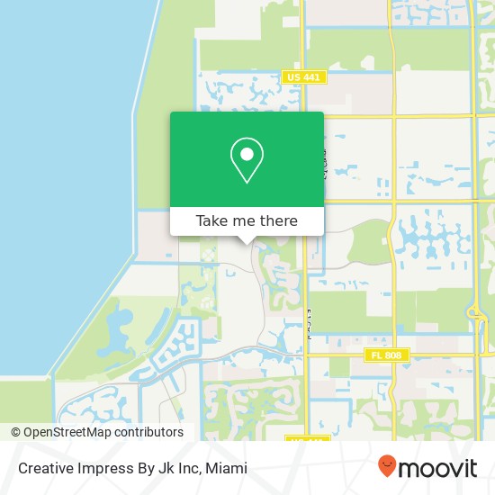 Creative Impress By Jk Inc map