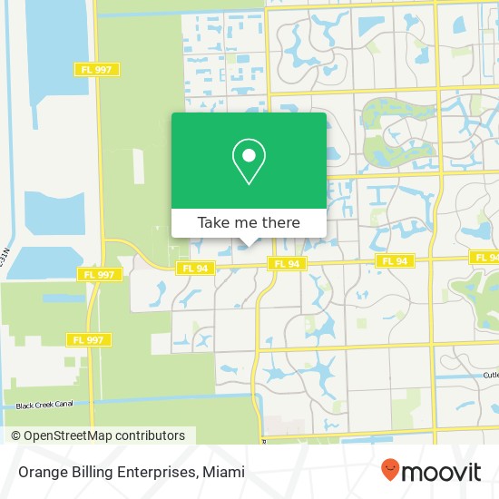 Mapa de Orange Billing Enterprises