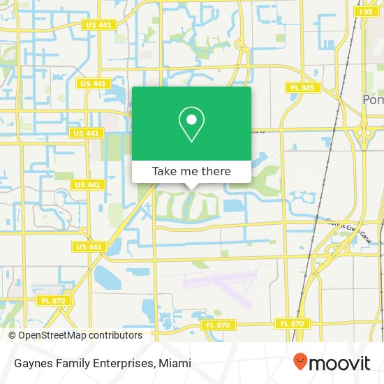 Mapa de Gaynes Family Enterprises