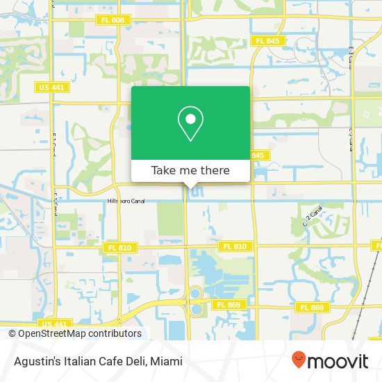 Mapa de Agustin's Italian Cafe Deli