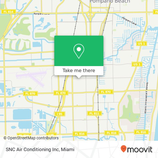 Mapa de SNC Air Conditioning Inc