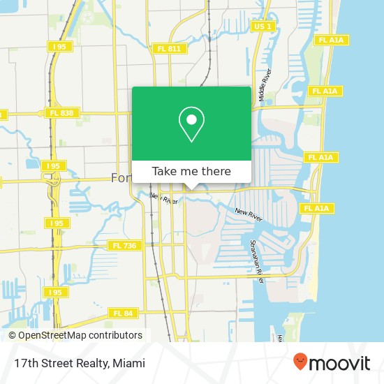17th Street Realty map