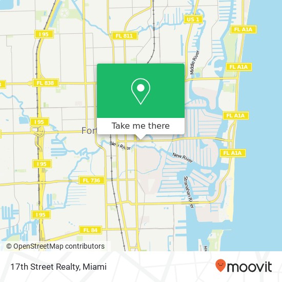 Mapa de 17th Street Realty