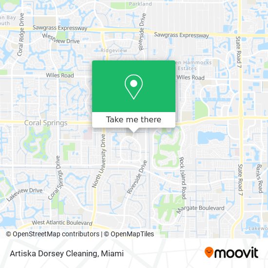 Artiska Dorsey Cleaning map