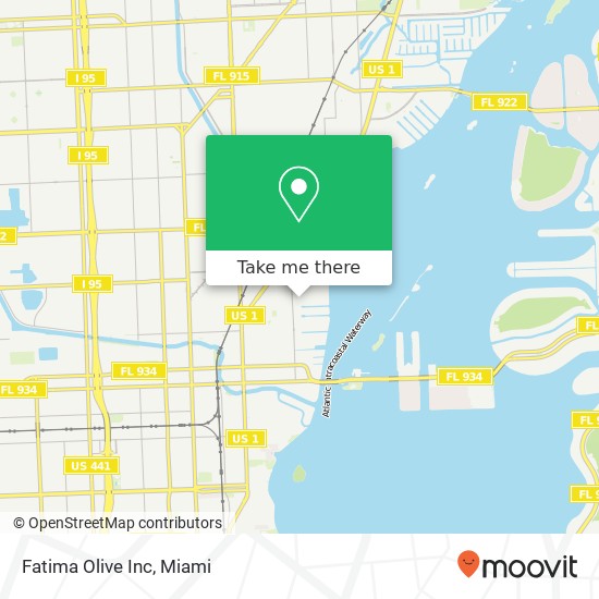 Fatima Olive Inc map