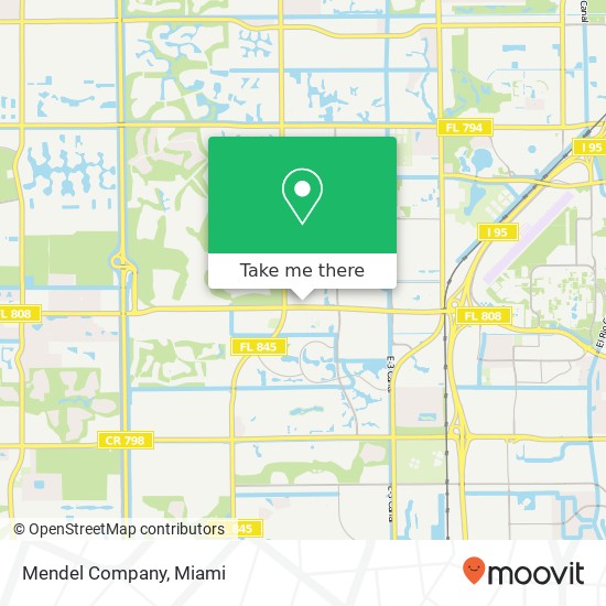 Mendel Company map